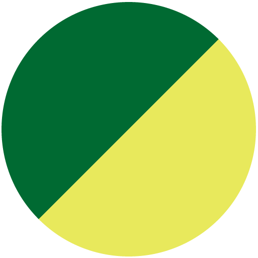 GREEN AND YELLOW